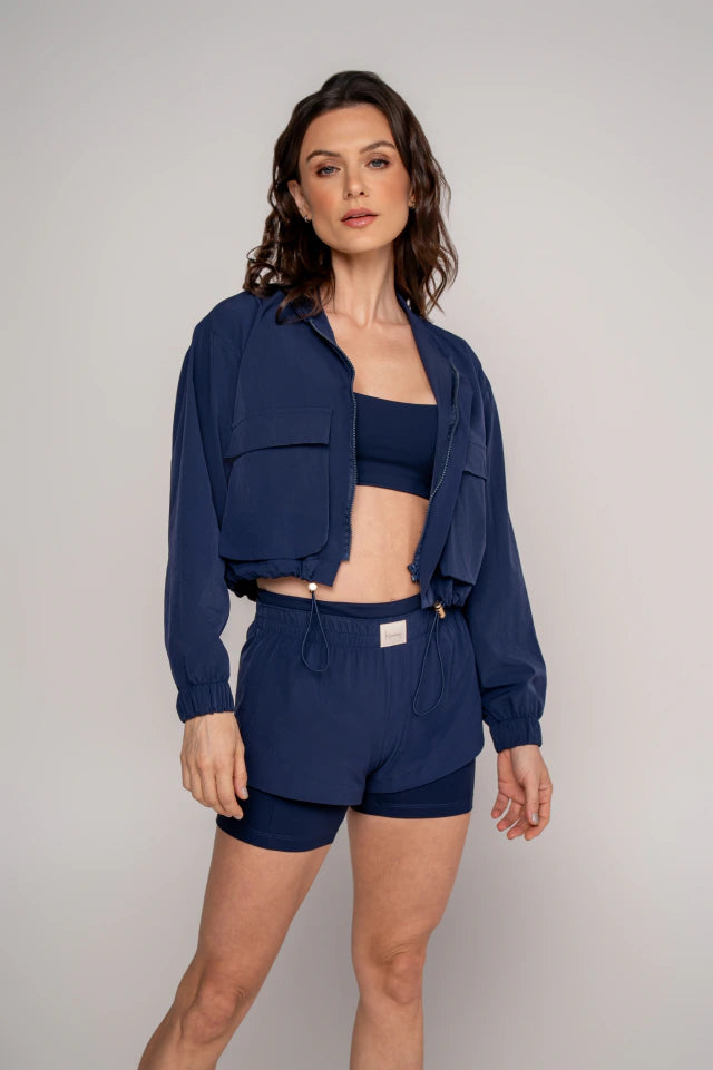 Eleganz Jacke - Dunkelblau