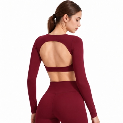 Langarmshirt Bewegung